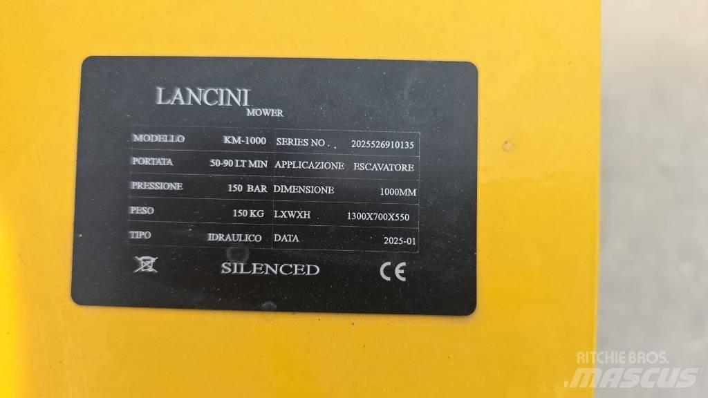  LANCINI KM1000 Inne akcesoria