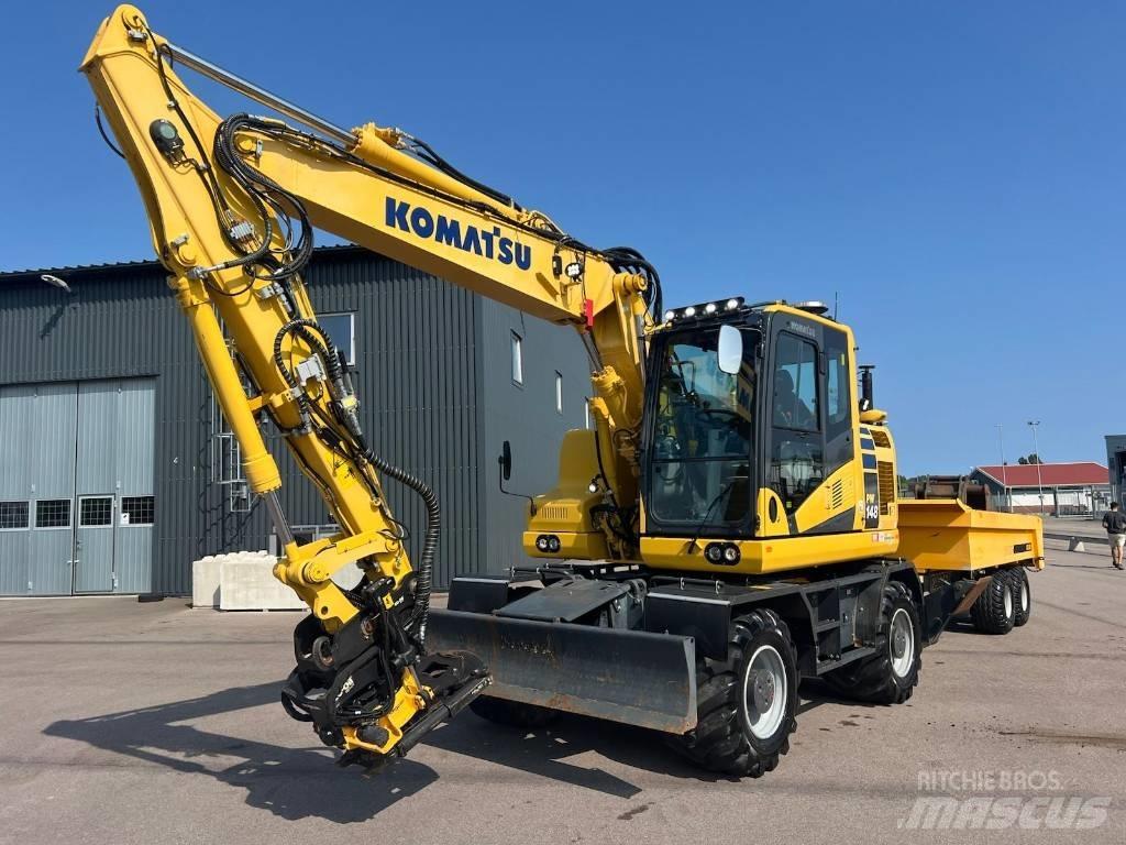 Komatsu PW148-11 Koparki kołowe