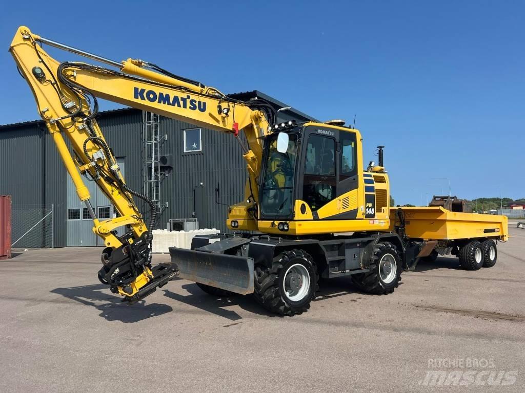 Komatsu PW148-11 Koparki kołowe