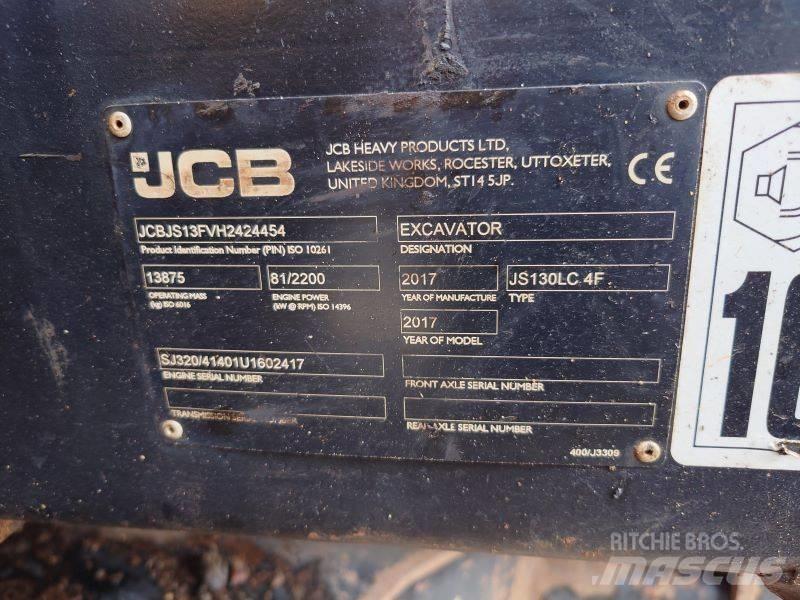 JCB JS 130 LC Koparki gąsienicowe