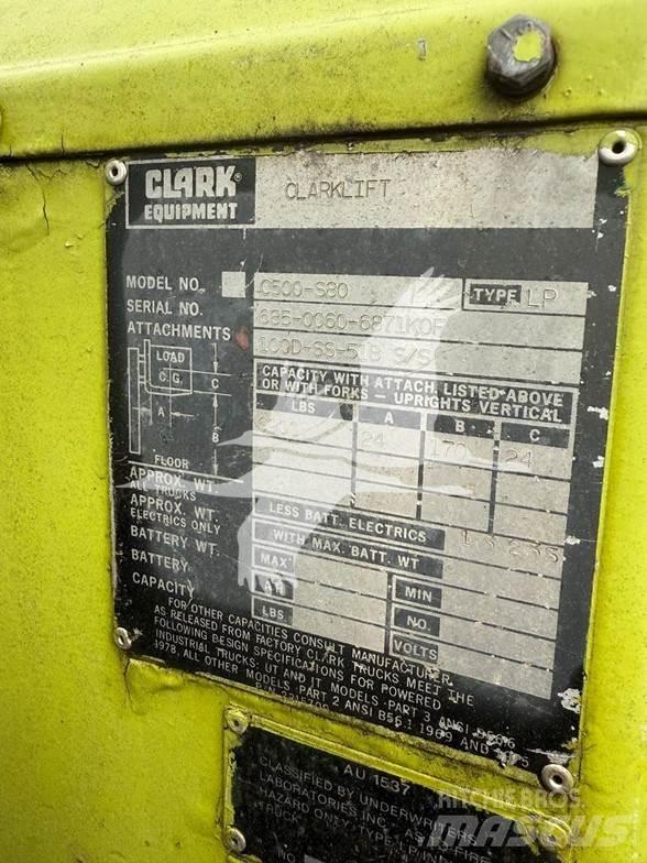 Clark C500S80 Wózki Diesla