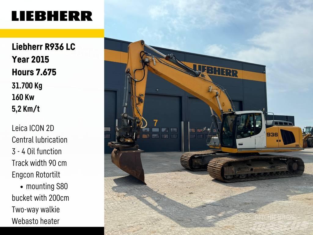 Liebherr R936 LC Koparki gąsienicowe