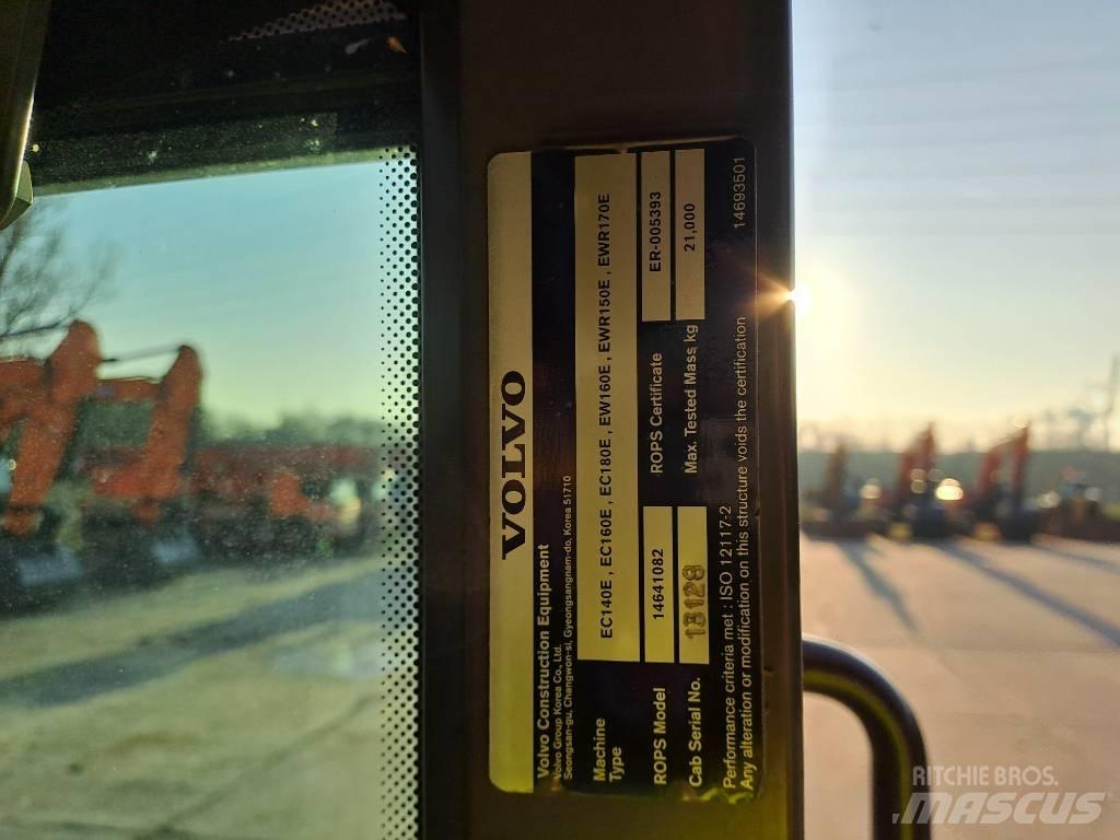 Volvo EW160E Koparki kołowe