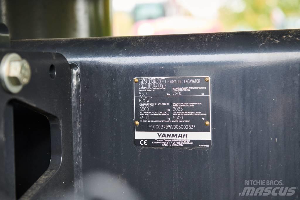 Yanmar B 75 W Koparki kołowe