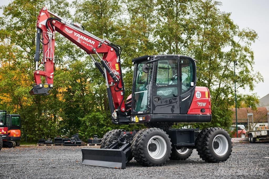 Yanmar B 75 W Koparki kołowe
