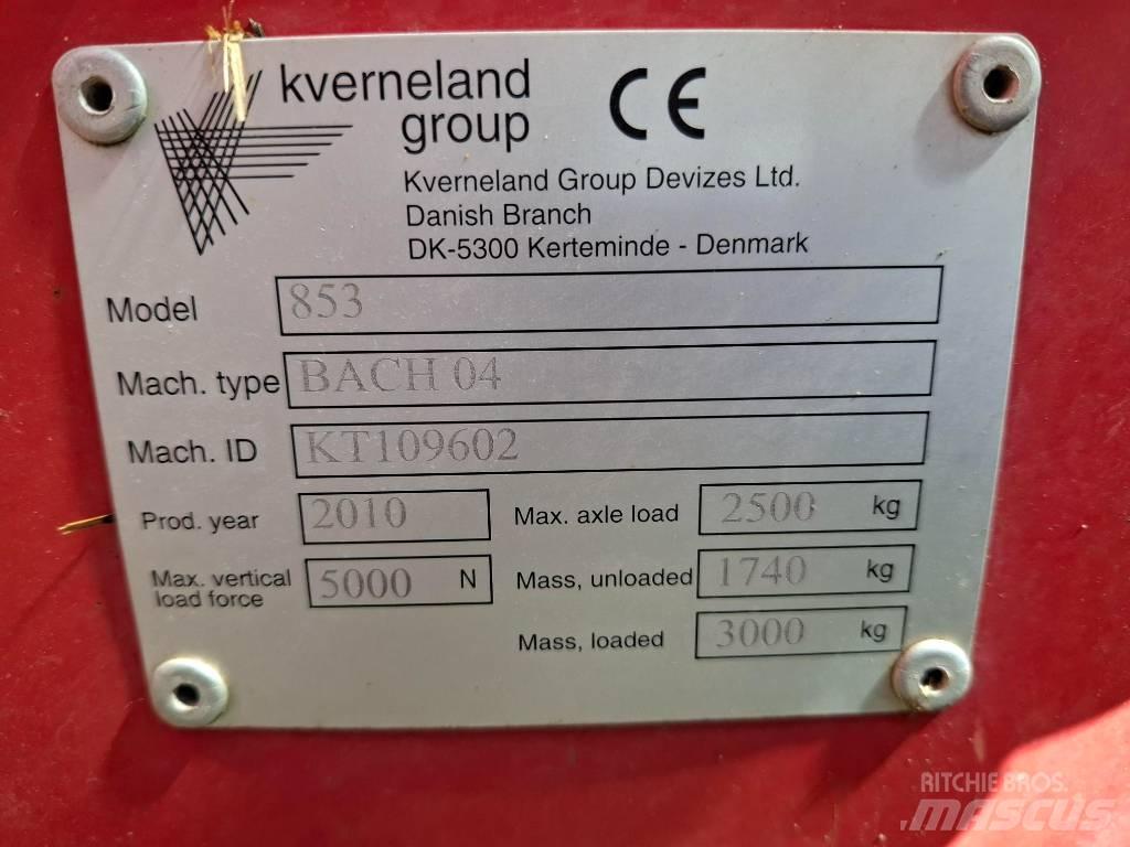 Kverneland 853 Rozdrabniacze, krajarki i odwijarki słomy