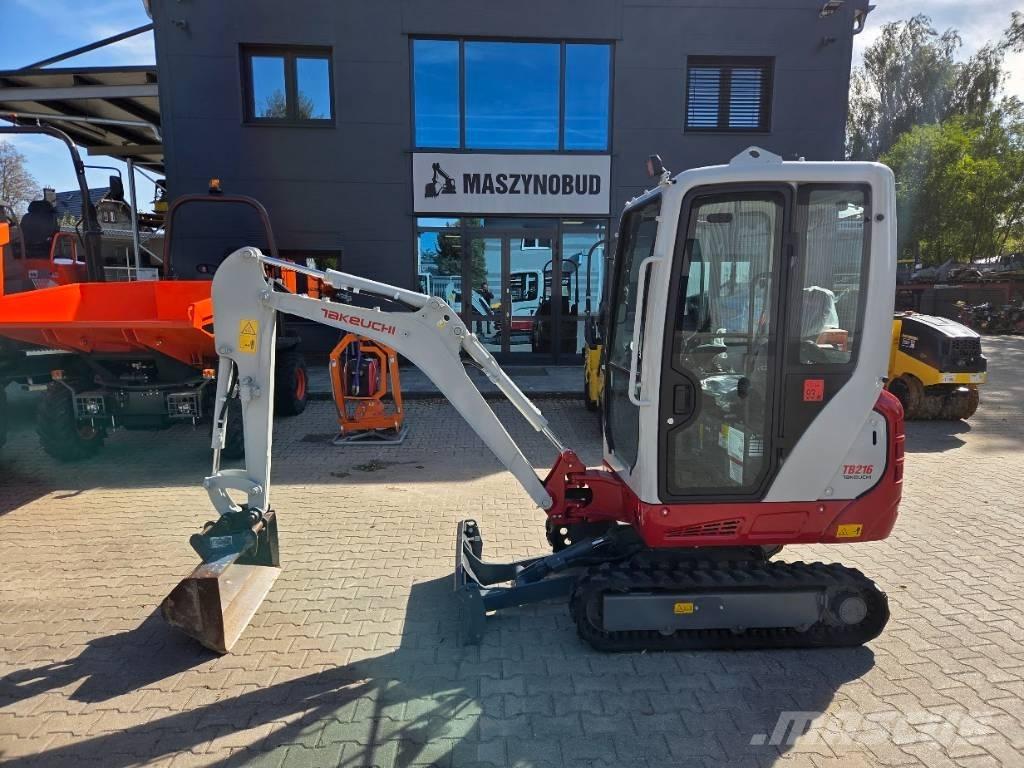 Takeuchi TB216 V0 Minikoparki
