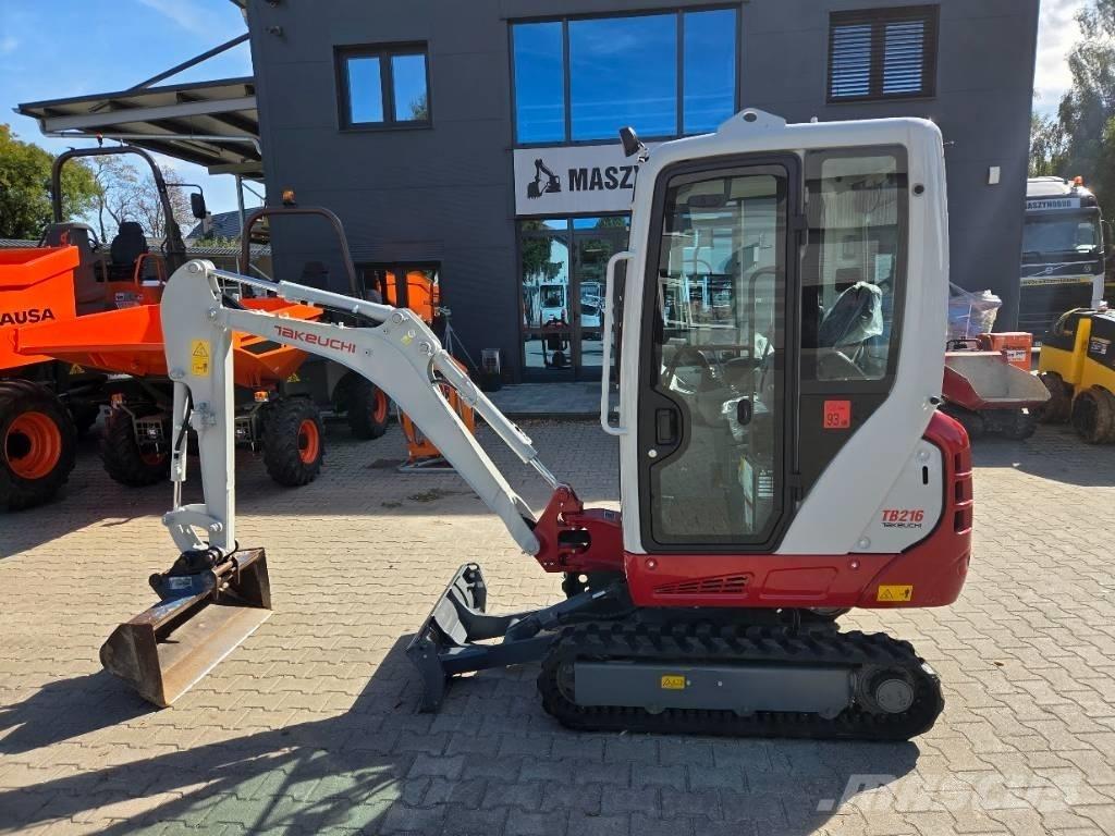 Takeuchi TB216 V0 Minikoparki