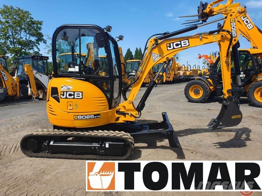 JCB 8025 ZTS Minikoparki