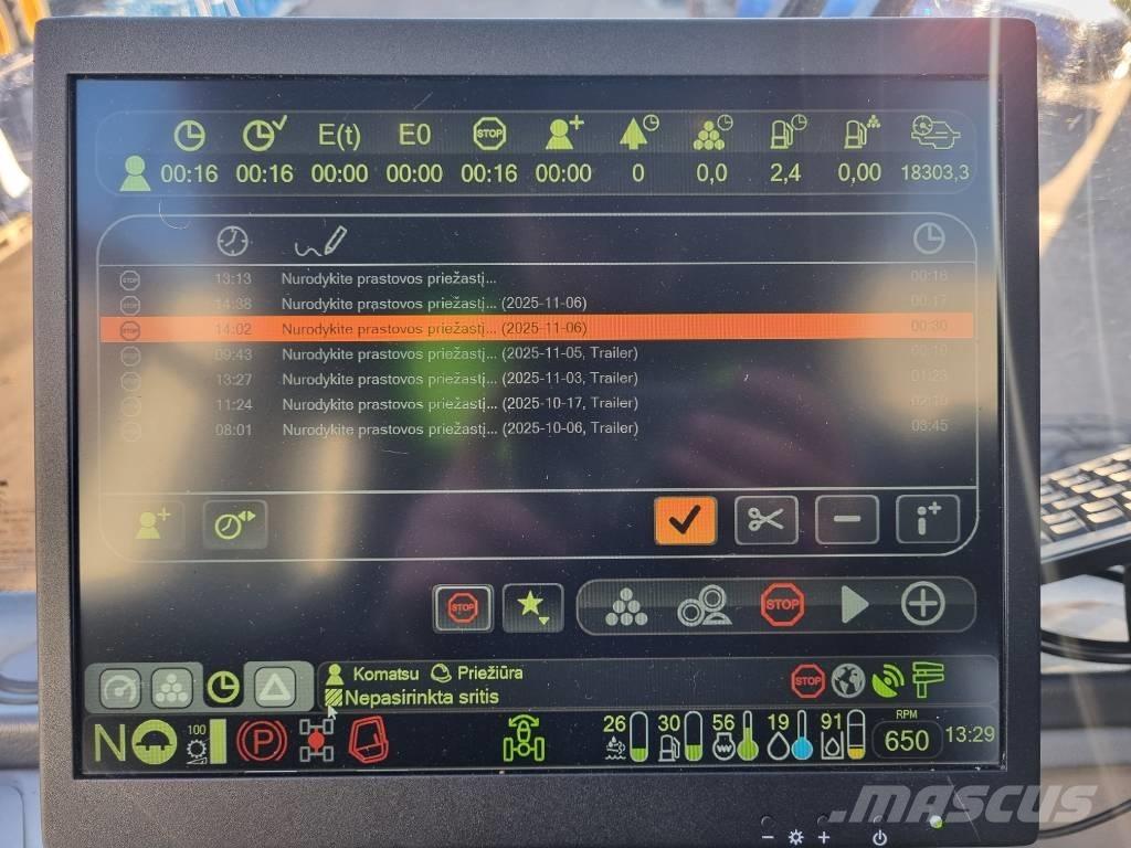 Komatsu 931 Harwestery