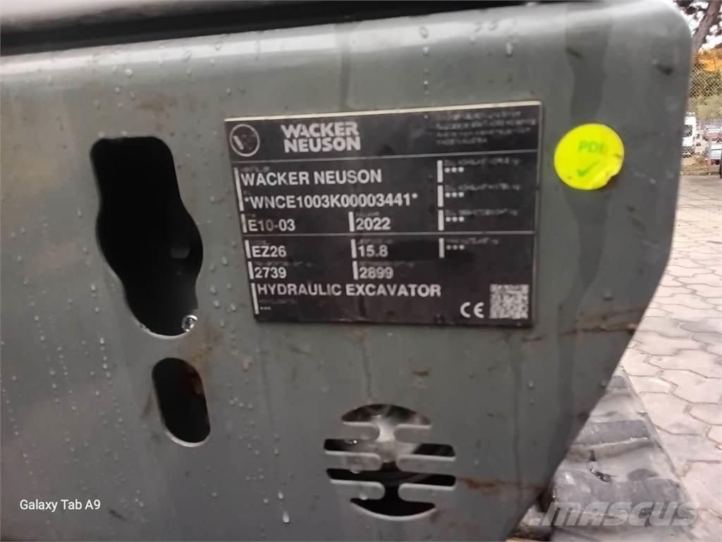 Wacker Neuson EZ26 Koparki gąsienicowe