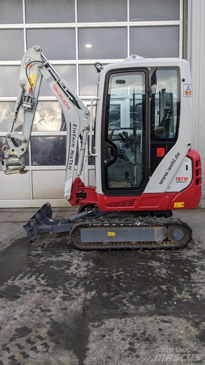 Takeuchi TB216AV4 Minikoparki