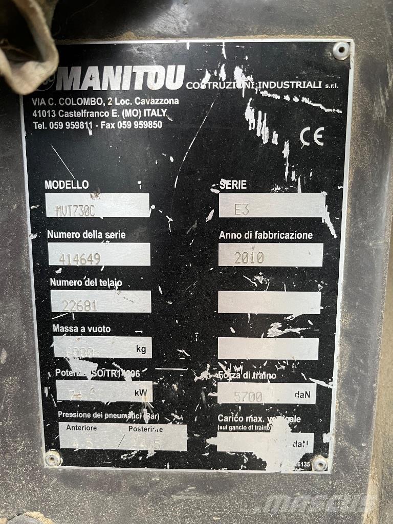 Manitou MVT 730 Ciągniki rolnicze