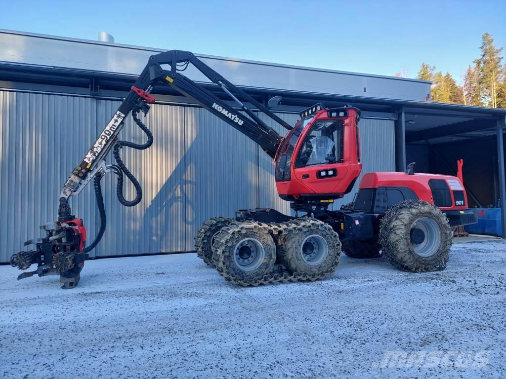 Komatsu 901 Harwestery