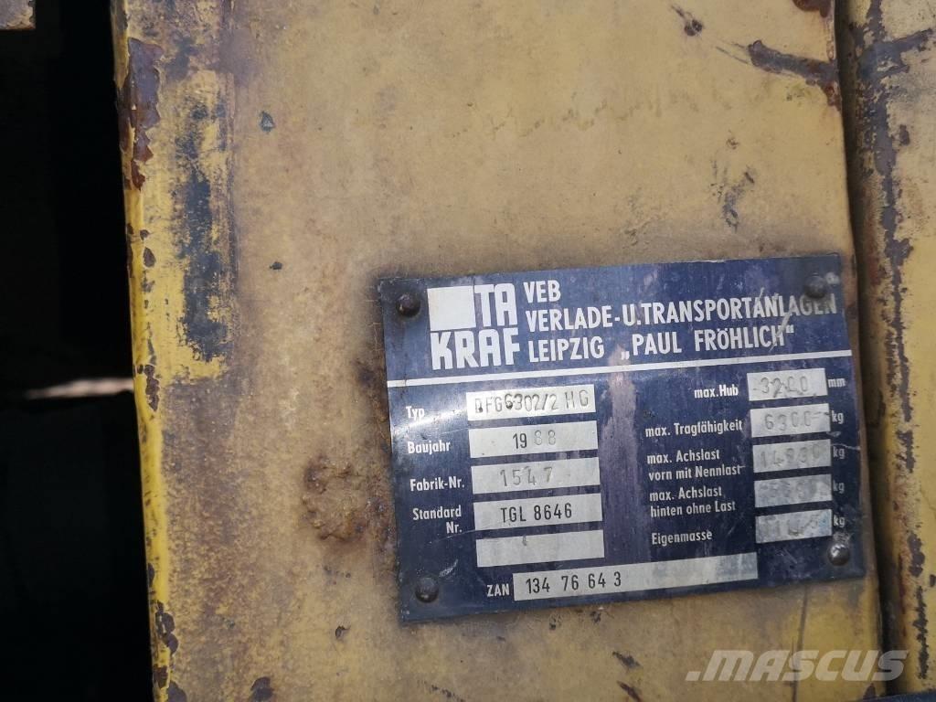 Takraf DFG6302 Wózki Diesla