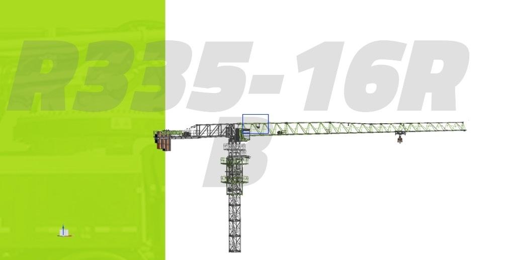 Zoomlion R335.16RB Żurawie wieżowe