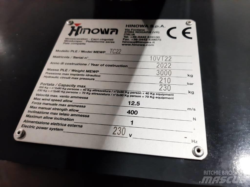 Hinowa TC 22 N Podnośniki teleskopowe