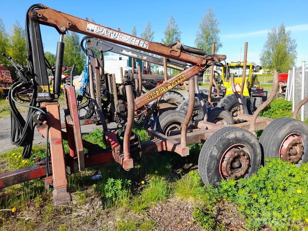Patu 595+Metsäkärry Dźwigi i ładowarki