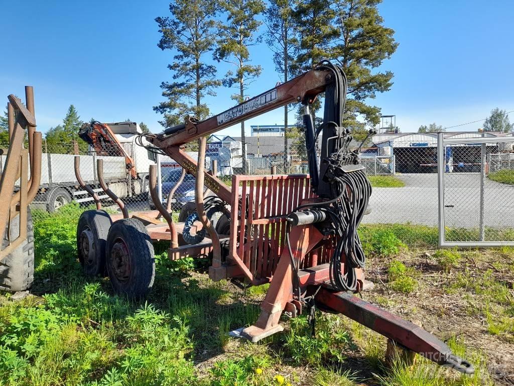 Patu 595+Metsäkärry Dźwigi i ładowarki