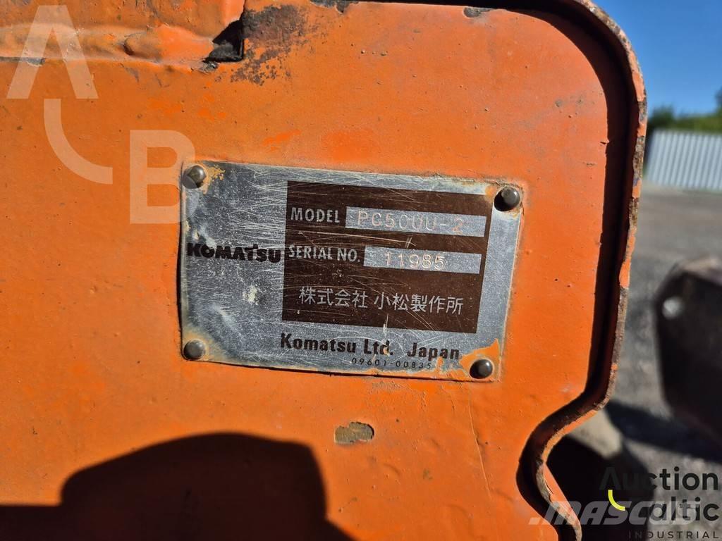 Komatsu PC50 Minikoparki