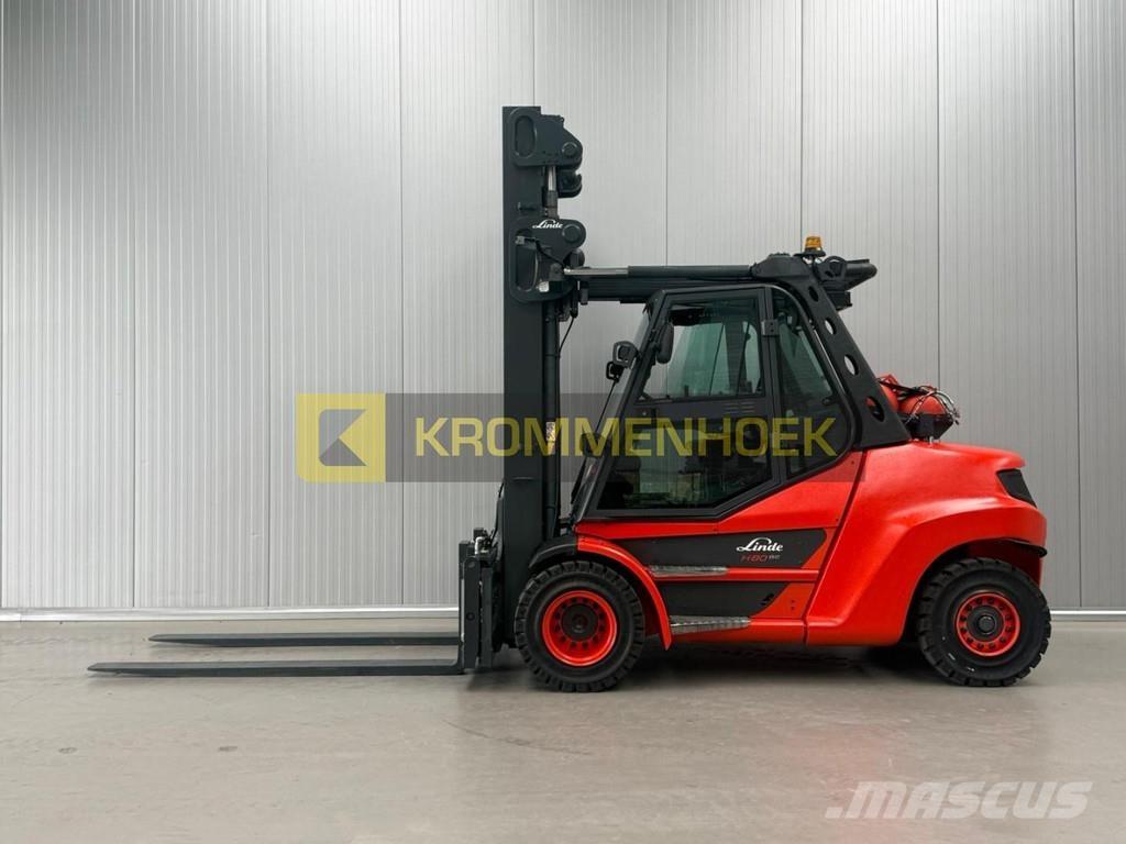 Linde H 80 T-900 Wózki LPG