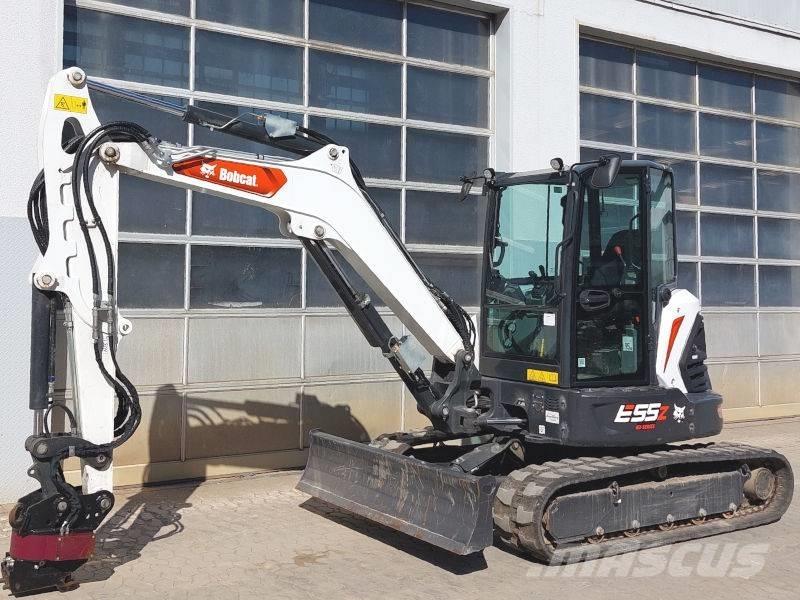Bobcat E 55 z Minikoparki