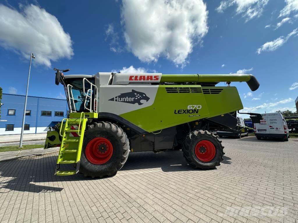 CLAAS Lexion 670 Kombajny zbożowe
