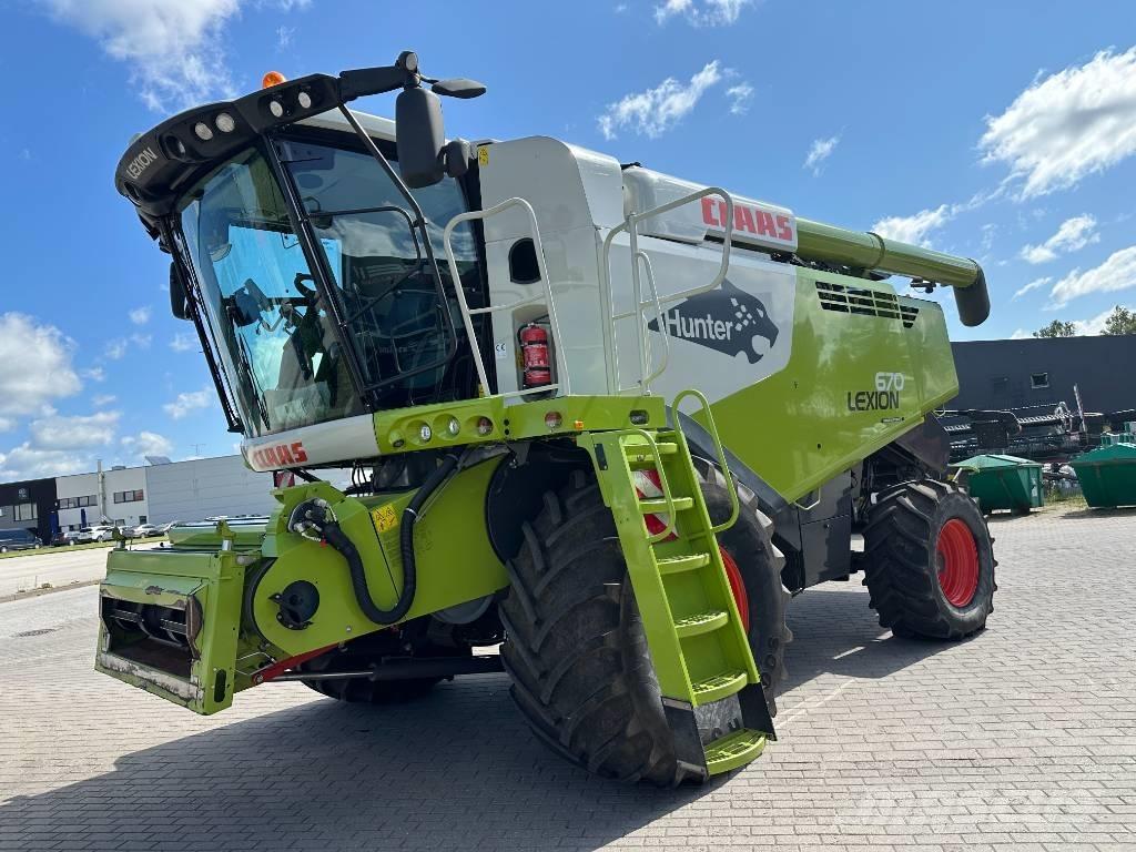 CLAAS Lexion 670 Kombajny zbożowe