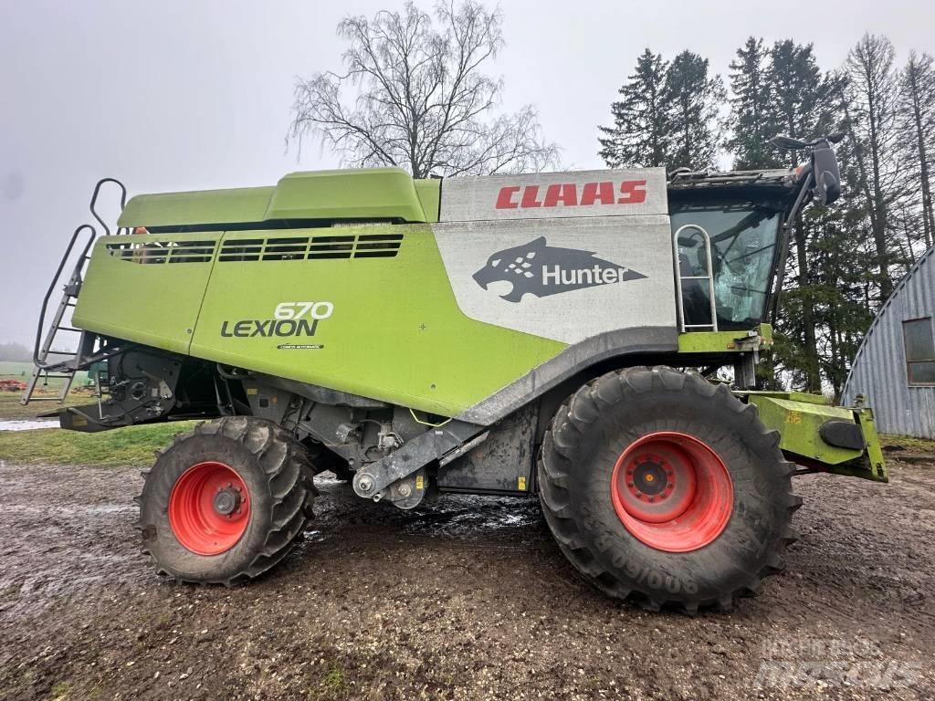 CLAAS Lexion 670 Kombajny zbożowe
