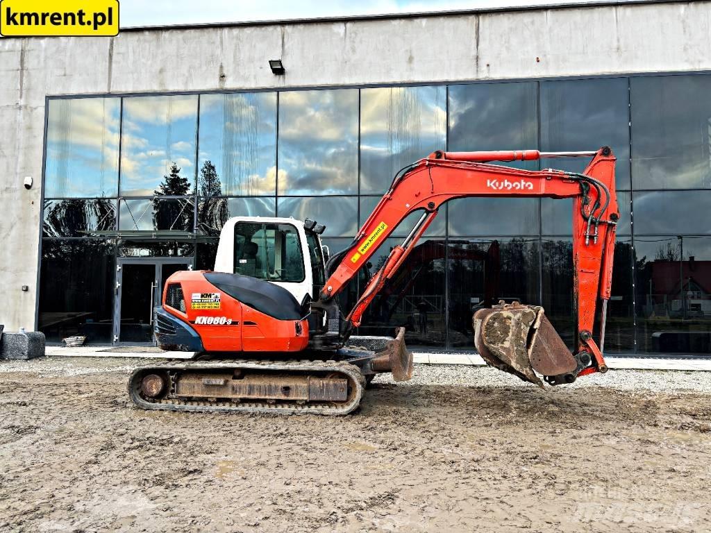Kubota KX 080-3 Midikoparki  7t - 12t