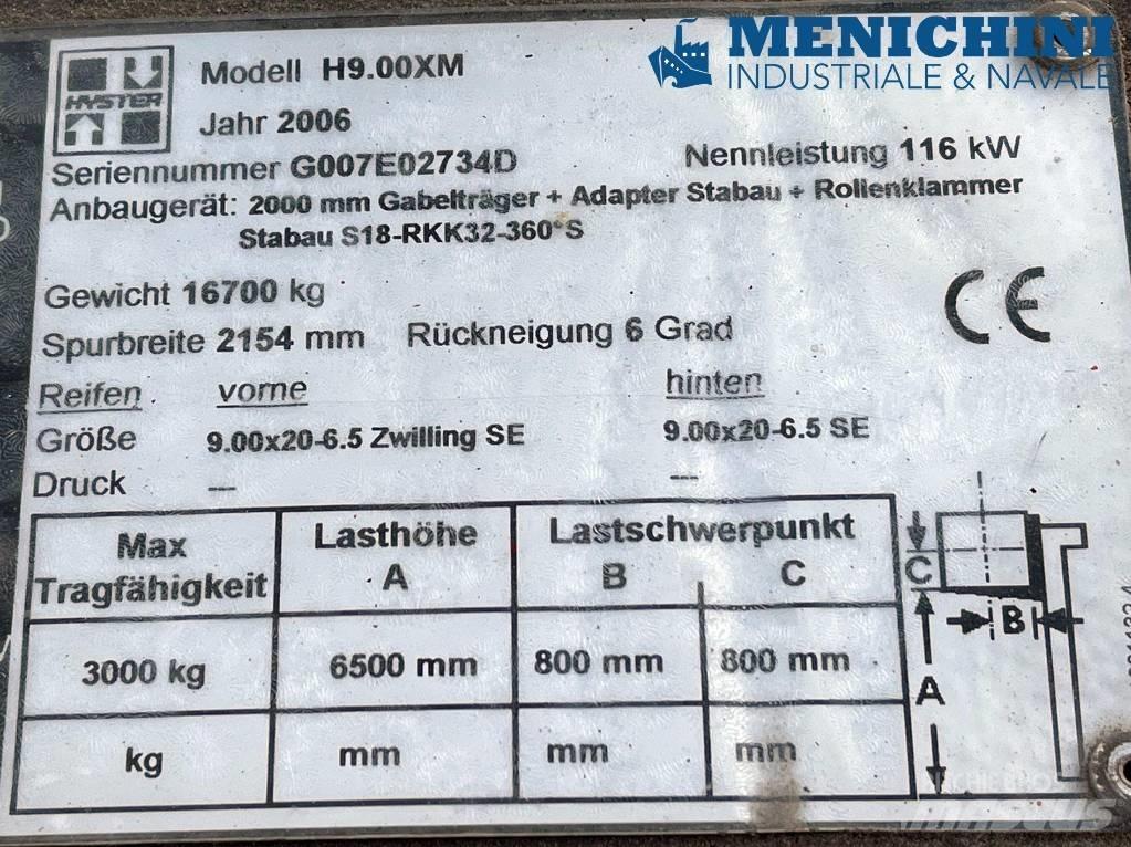 Hyster H 9.00 XM Wózki Diesla