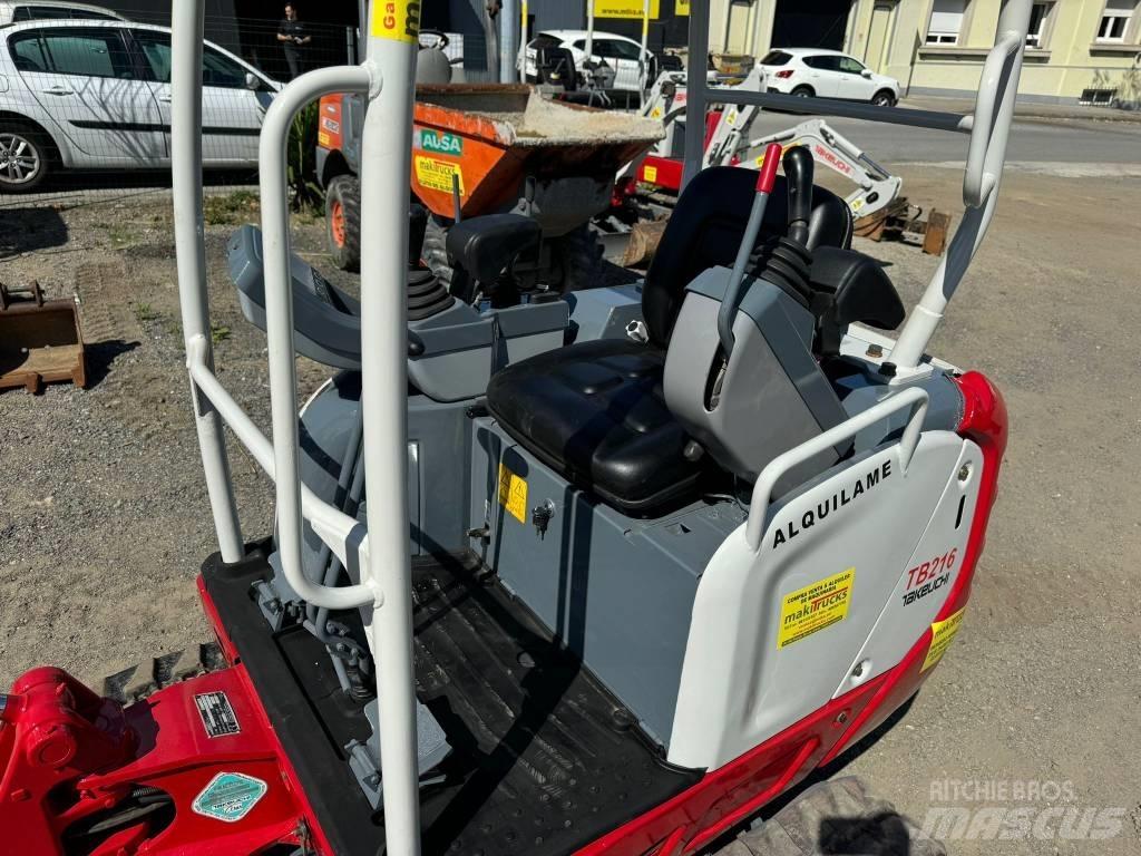 Takeuchi TB 216 Minikoparki