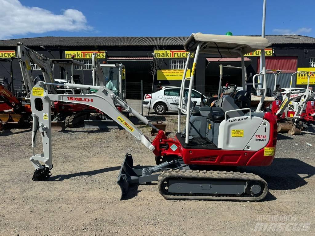 Takeuchi TB 216 Minikoparki