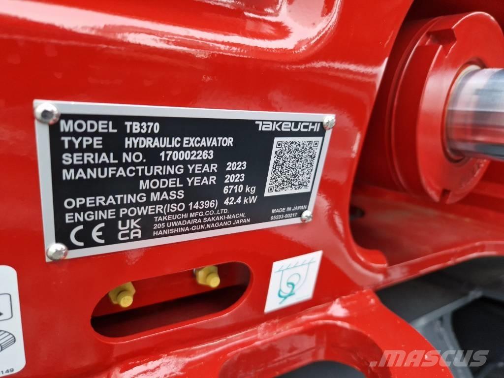 Takeuchi TB370 Minikoparki