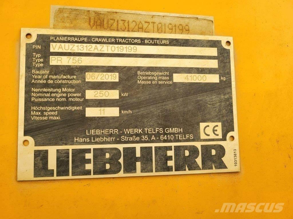 Liebherr PR756 Spycharki gąsienicowe