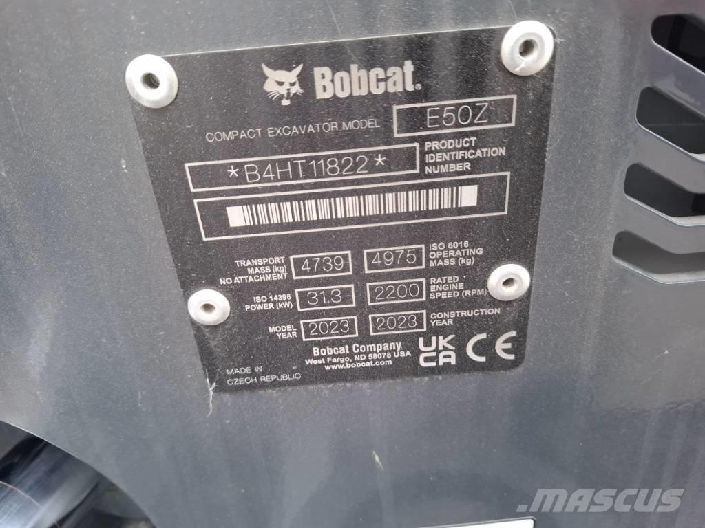 Bobcat E 50z Minikoparki