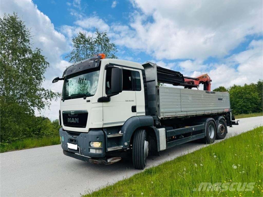 MAN TGS 26.360 Żurawie samochodowe