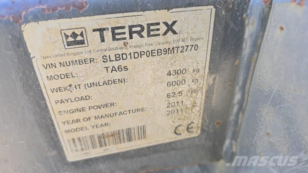 Terex TA 6 Wozidła kolebkowe