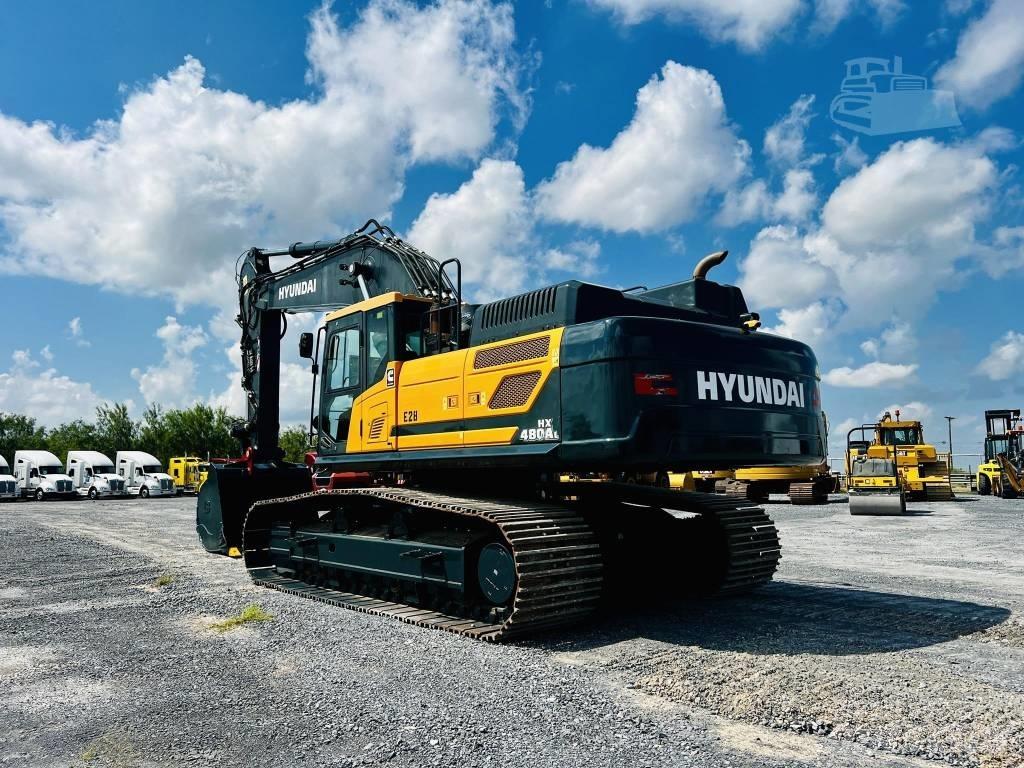 Hyundai HX 480 AL Koparki gąsienicowe