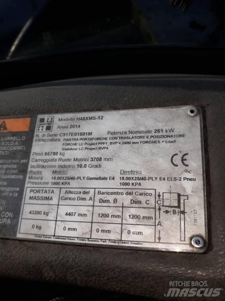 Hyster H48.00XMS-12 Wózki Diesla