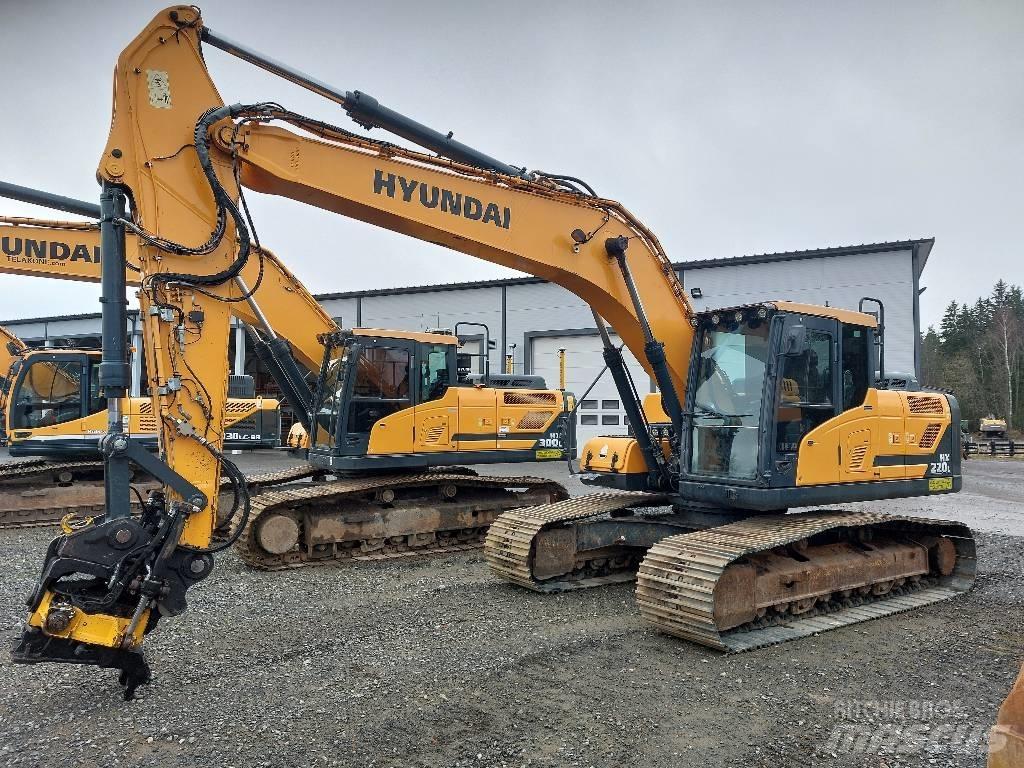 Hyundai HX 220 L Koparki gąsienicowe