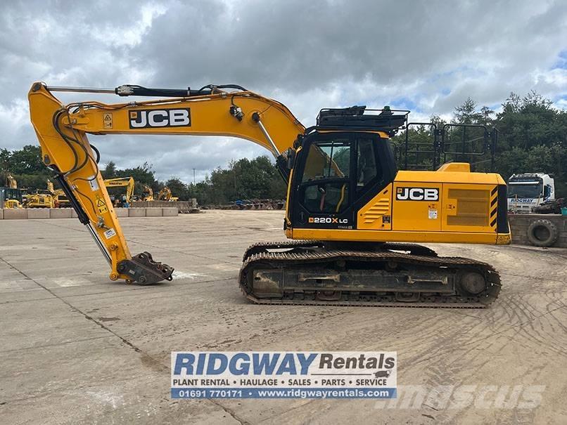 JCB JS 220 LC Koparki gąsienicowe