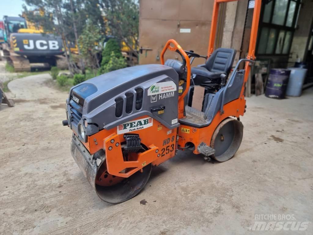 Hamm HD 8 VV Walce dwubębnowe
