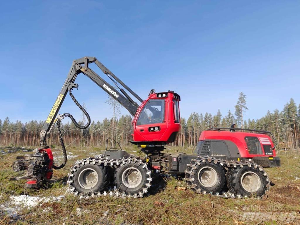 Komatsu 931 XC Harwestery