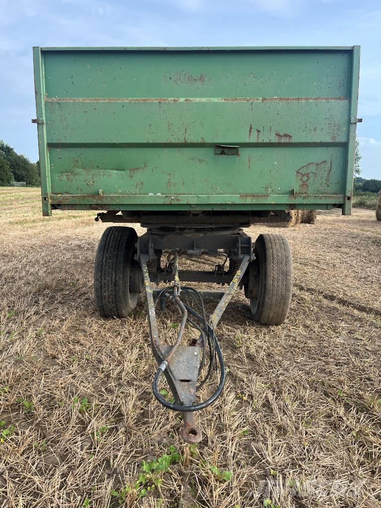  Halmvogn 4 hjulet Przyczepy do przewozu słomy w belach