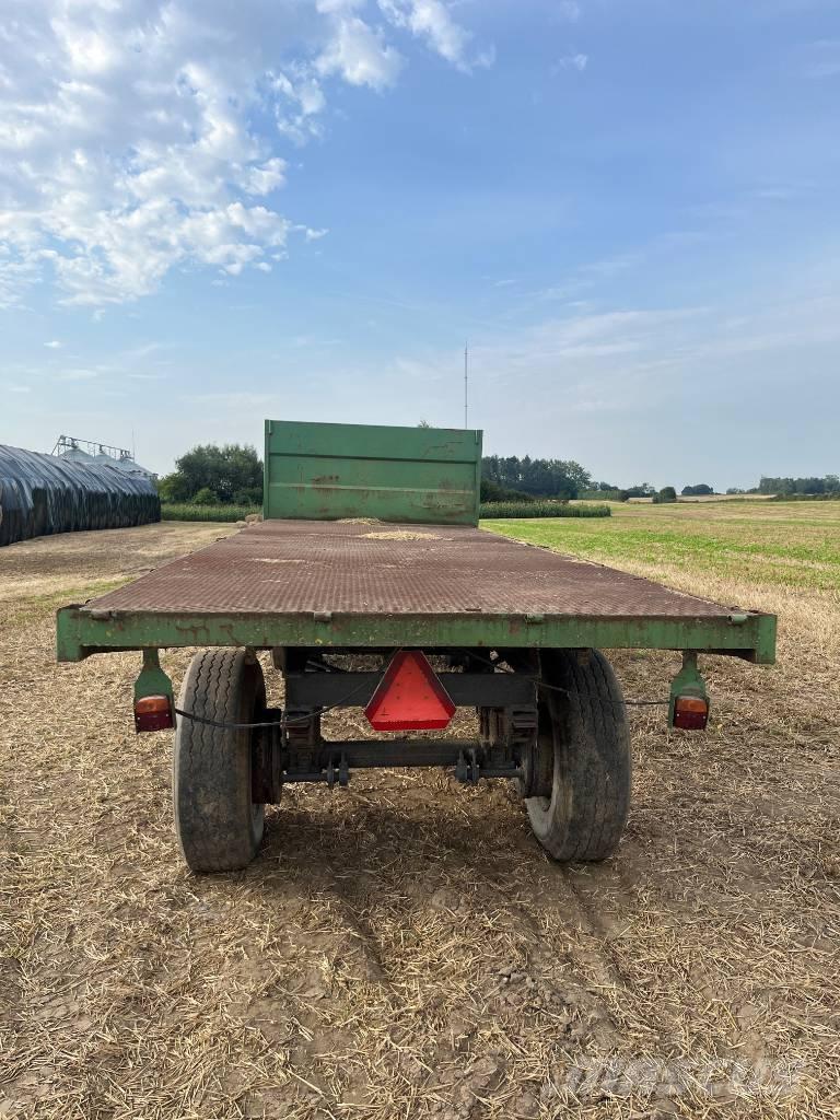  Halmvogn 4 hjulet Przyczepy do przewozu słomy w belach