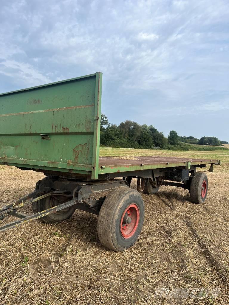 Halmvogn 4 hjulet Przyczepy do przewozu słomy w belach