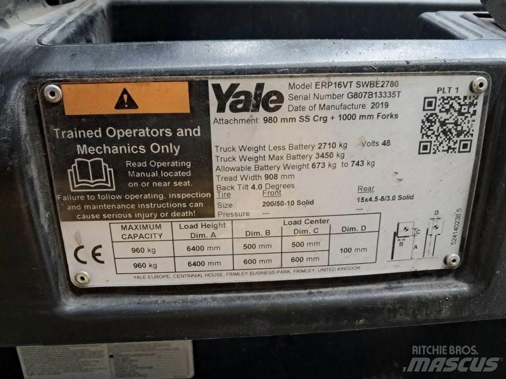 Yale ERP16VT Wózki elektryczne