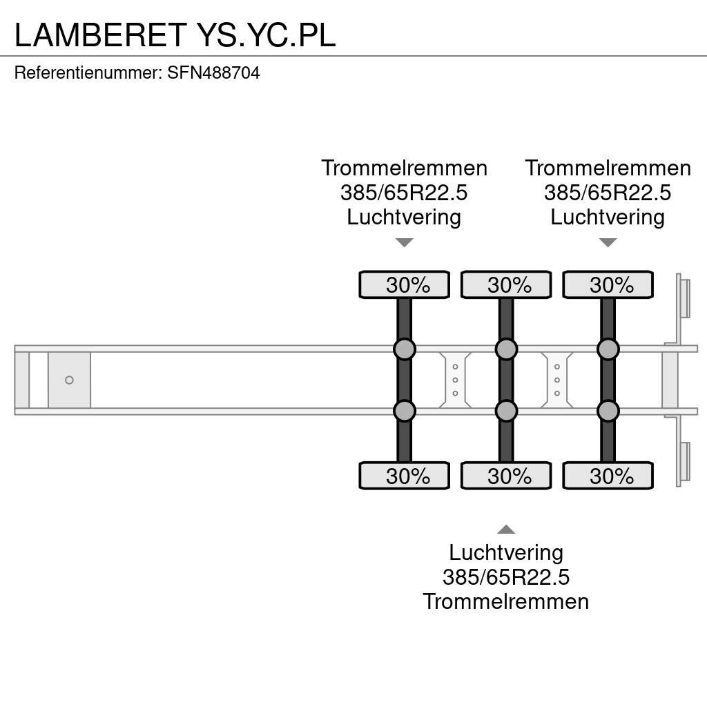 Lamberet YS.YC.PL Naczepy chłodnie