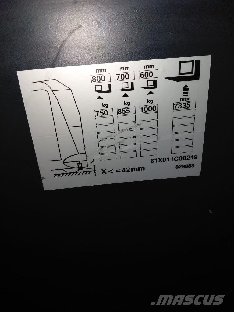 Linde K 10 Wózki widłowe do wąskich korytarzy